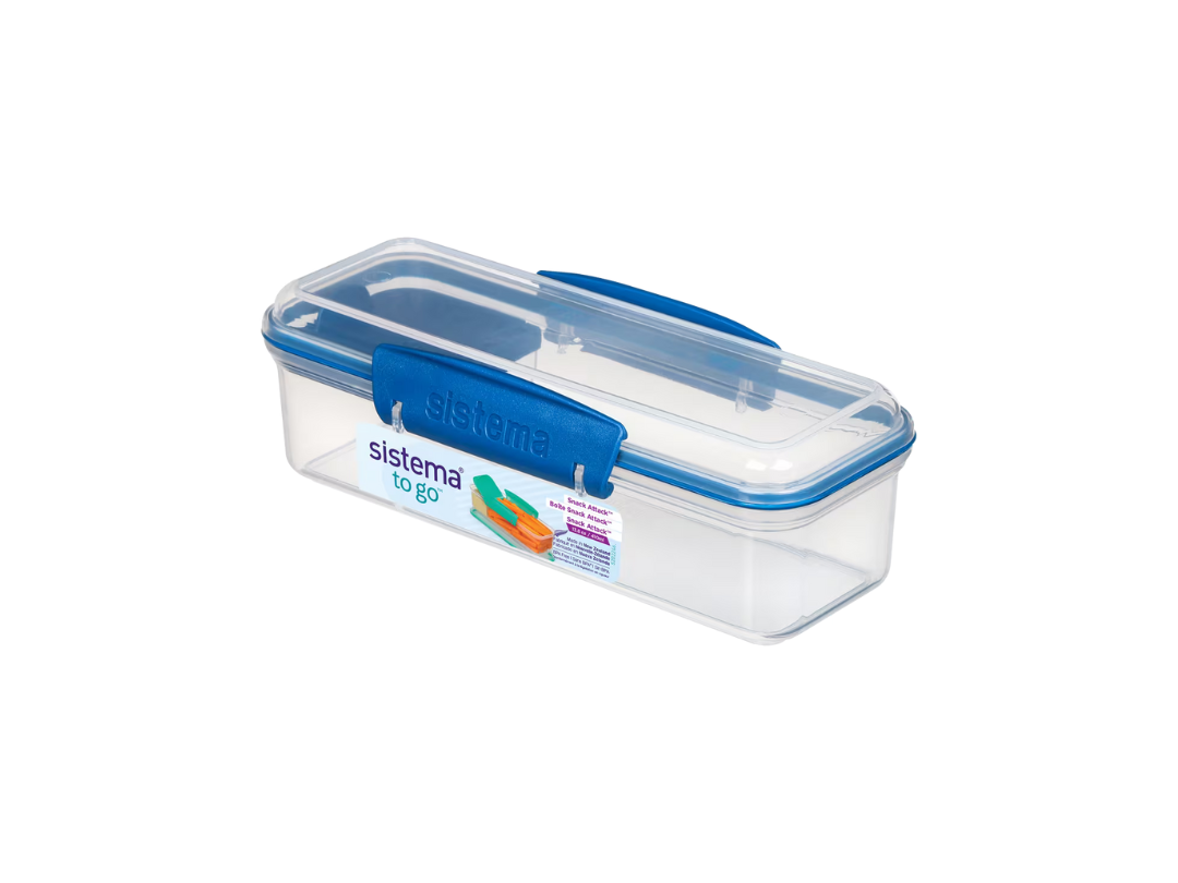 Sistema 410ml Snack Attack™ TO GO™ – Snack & Dip Container | Qatar Sistema 410ml Snack Attack™ TO GO™ – Snack & Dip Container | Qatar